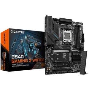 Placa Madre GIGABYTE B840 Gaming X WI-FI6E Socket AM5 DDR5
