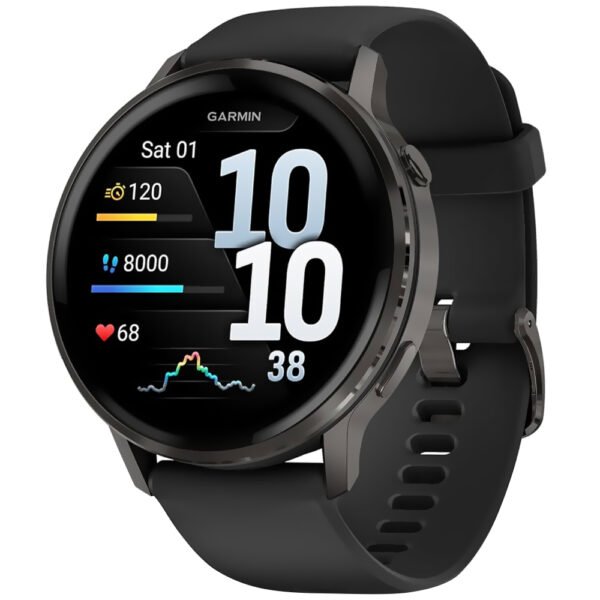 Reloj Inteligente Garmin Venu 4-SLATE Negro (010-03014-00)