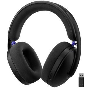 Auricular Con Micrófono Gamer Logitech G325 Lightspeed Inalámbrico Bluetooth Negro (981-001523)