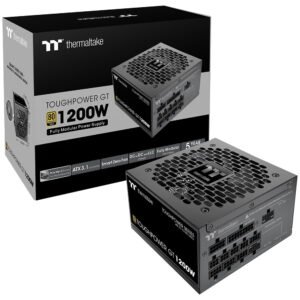 Fuente de Alimentación Thermaltake Toughpower Gt 1200W ATX Modular 80 Plus Gold PS TPT 1200FNFAGU 3 (Atx 3.1)