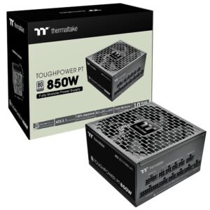 Fuente de Alimentación Thermaltake Toughpower Pt ATX 850W Modular 80 Plus Platinum PS TPP 0850FNFAPU 1 (Atx 3.1)