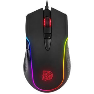 Mouse Gamer Thermaltake Neros USB / RGB-Negro (EMO-NRR-WDOTBK-01)
