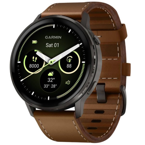 Reloj Garmin Venu 4-NEGRO / Marrón (010-03014-03)