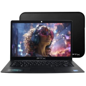 Notebook Ftx N14-C2564IN Intel Celeron N4020 Pantalla HD 14" 4GB RAM 256GB SSD Winhome - Negro (Inglés)