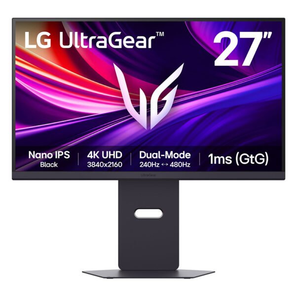 Monitor Gamer LG Ultragear 27G850A-B 27" ULTRA HD 4K Nano IPS 240HZ 1MS-NEGRO