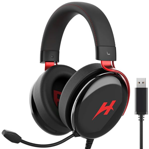 Auricular C Micrófono. Haylou Hexstorm G1 Hdg01 Gaming 7.1 USB Negro