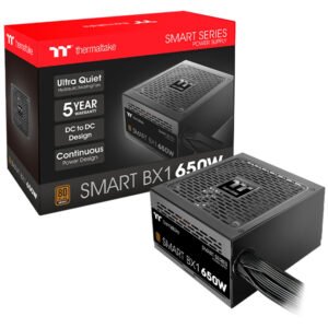 Fuente de Alimentación Thermaltake Smart Bx1 650W ATX No Modular 80 Plus Bronze PS SPD 0650NNFABU 4