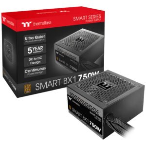 Fuente de Alimentación Thermaltake Smart Bx1 750W ATX No Modular 80 Plus Bronze PS SPD 0750NNFABU 4