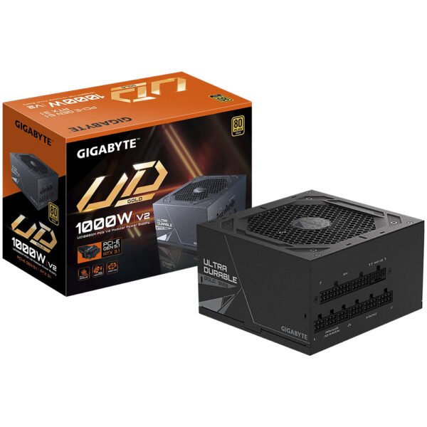 Fuente de Alimetación Gigabyte GP UD1000GM Pg5 V2 1000W ATX Modular 80 Plus Gold (Atx 3.1)