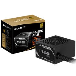 Fuente de Alimentación Gigabyte GP P650G Pg5 650W ATX No Modular 80 Plus Gold (Atx 3.1)