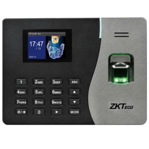 Lector Biométrico Digital Zkteco K14-NEGRO Plata