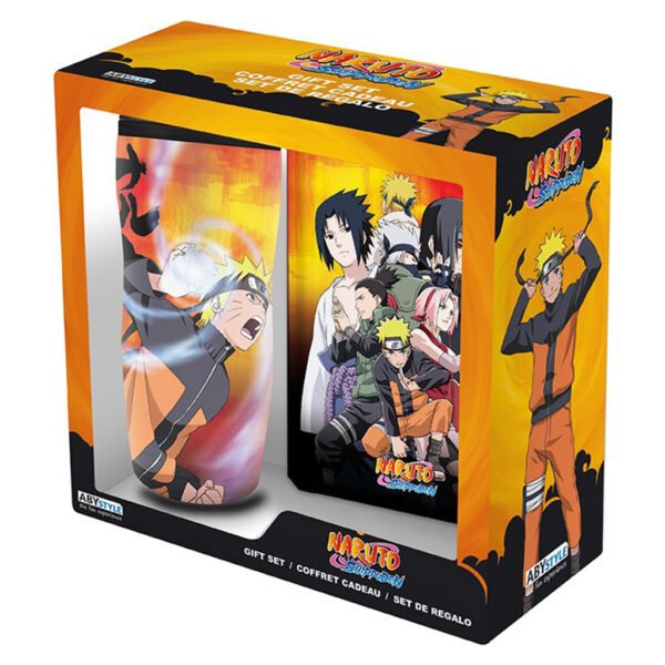 Abystyle Naruto Shippuden Gift Set - Taza & Agenda (79439)