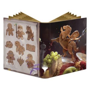 Album Ultra Pro Magic: The Gathering 4-POCKET-WILDS Of Eldraine Syr Ginger, The Meal Ender Cookie (80366)