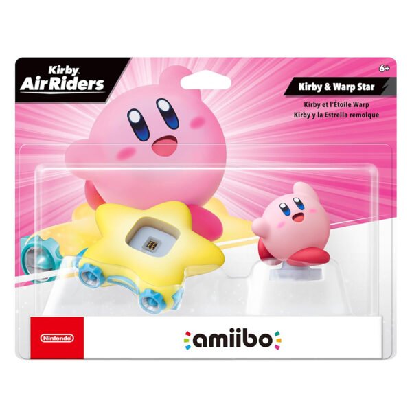 Amiibo Nintendo Kirby Air Riders - Kirby & Warp Star (81332)