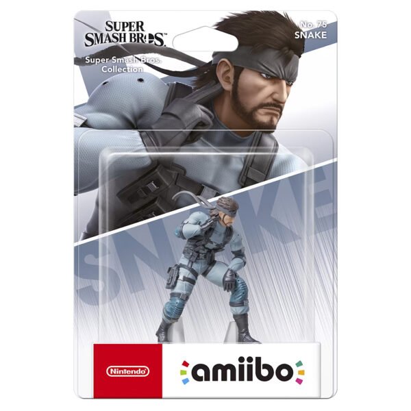 Amiibo Nintendo Super Smash Bros. - Snake No. 75 (80816)