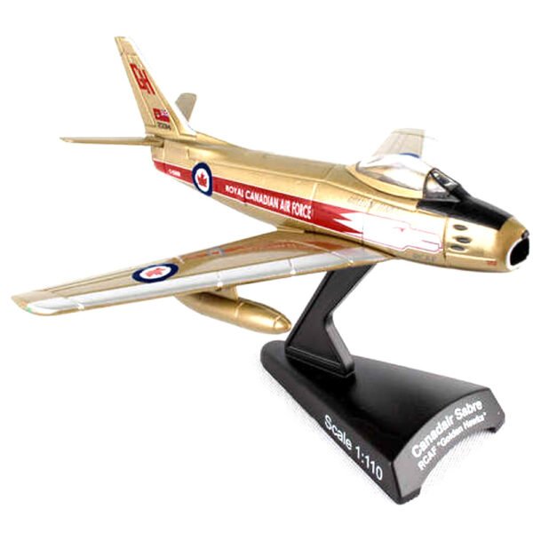 Avión Daron Rcaf Canadair Sabre Golden Haw Ps5361-4 Escala 1/110