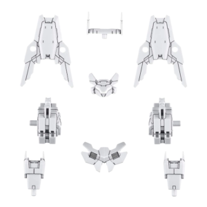 Figura Bandai Mobile Suit Gundam Option Armor For Commander - Op 29 (white)