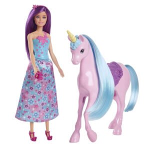 Muñeca Mattel Barbie And Unicorn (hyt62)
