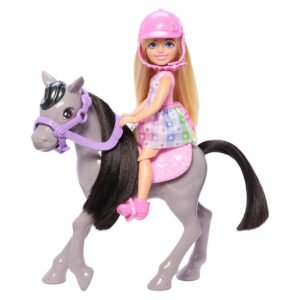 Muñeca Mattel Barbie Chelsea & Pony (htk29)