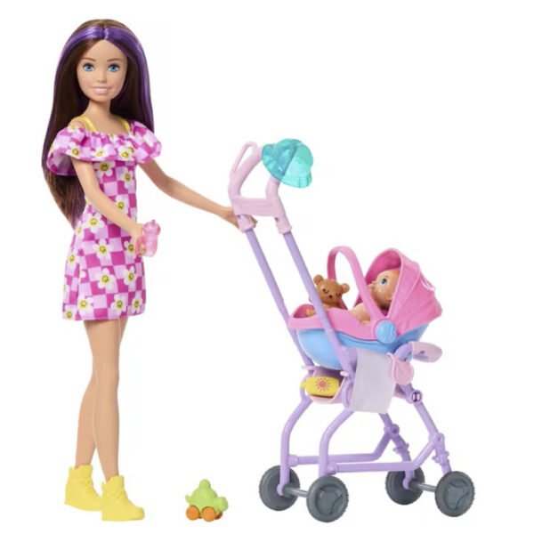 Muñeca Mattel Barbie Family & Friends - Babysitters (3885)