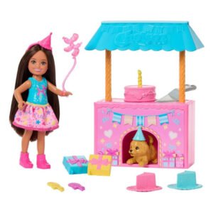 Muñeca Mattel Barbie Family & Friends: Club Chelsea - Birthday Surprise Set (jjb41)