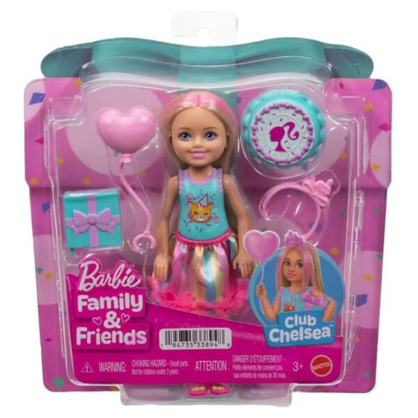 Muñeca Mattel Barbie Family & Friends: Club Chelsea (jjb37)