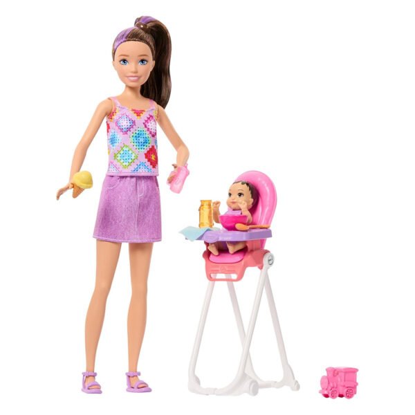 Muñeca Mattel Barbie Family & Friends - Skipper: Babysitters Inc (3884)