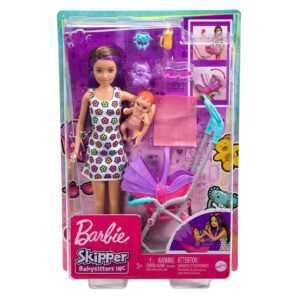 Muñeca Mattel Barbie Skipper: Babysitters Inc (gxt34)
