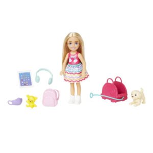 Muñeca Mattel Barbie Travel Chelsea (hjy17)