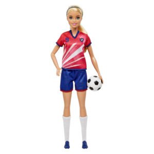 Muñeca Mattel Barbie You Can Be Anything - Soccer Player (hcn17)
