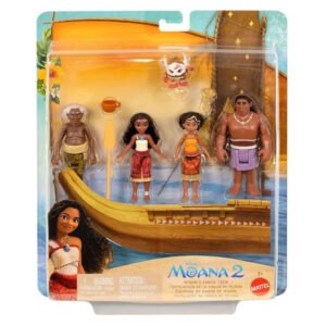 Muñeca Mattel Disney Moana 2-MOANA Canoe Crew (65329)