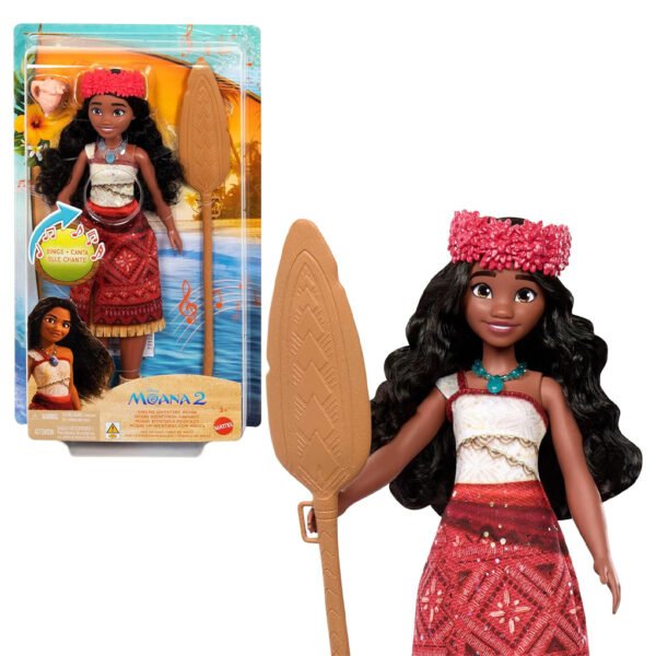 Muñeca Mattel Disney Moana 2 Singing Adventure - Moana (jbt37)