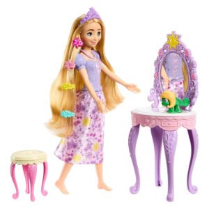 Muñeca Mattel Disney Princess - Rapunzel's Vanity (hlx28)