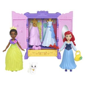 Muñeca Mattel Disney Princess - Royal Wardrobe Doll Set (jfw57)