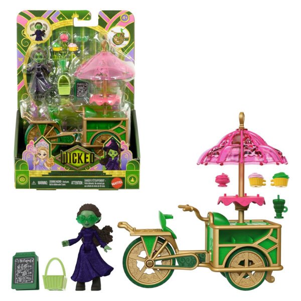 Muñeca Mattel Wicked - Emerald City Dessert Cart (jfm34)