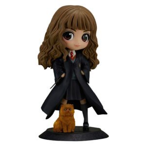 Figura Banpresto Qposket Harry Potter - Hermione With Crookshanks 16651