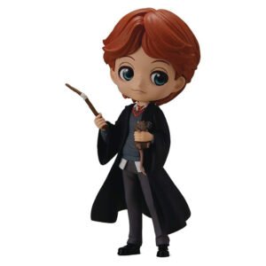 Figura Banpresto Qposket Harry Potter - Ron Weasley With Scabbers 16650
