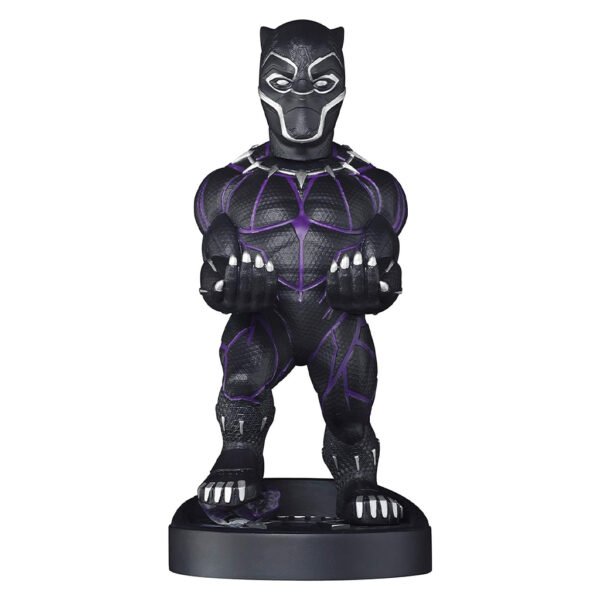 Figura Base Exg Pro Cable Guys Marvel Avengers Stand Para Celular / Joystick - Black Panther (30329)