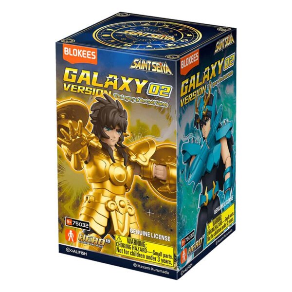 Figura Blokees Model Kit Saint Seiya: Galaxy Version 02-THE Legacy Of The Gold Saints (31619)