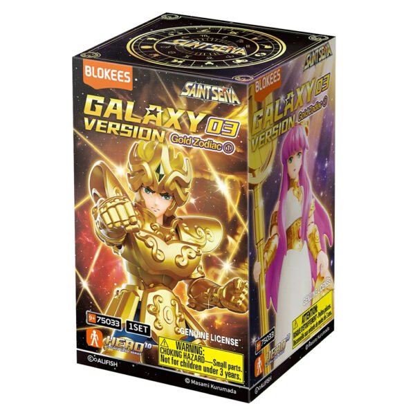 Kit de Modelo Blokees Saint Seiya: Galaxy Version 03-GOLD Zodiac (31985)