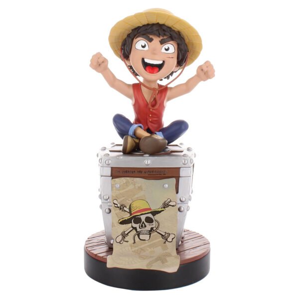 Figura Cable Guys Stand One Piece: Netflix Soporte Para Celular / Joystick - Monkey D. Luffy (33719)