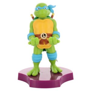 Figura Cable Guys Stand Teenage Mutant Ninja Turtles Soporte Para Celular / Joystick - Leonardo