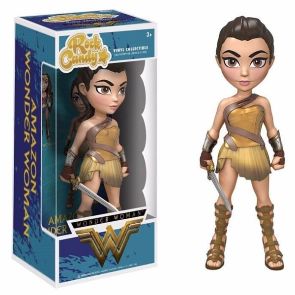Figura Funko Rock Candy Wonder - Woman Amazon