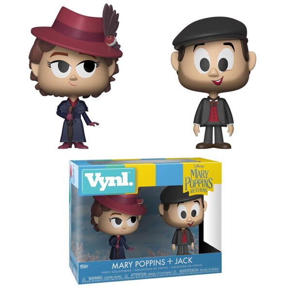 Figura Funko Vynl Disney Mary Poppins + Jack 2pack