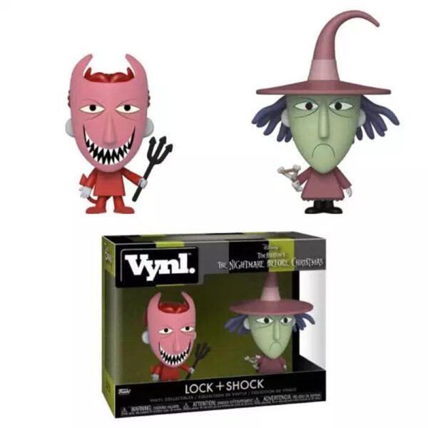 Figura Funko Vynl Disney Nbc Lock + Shock 2pack