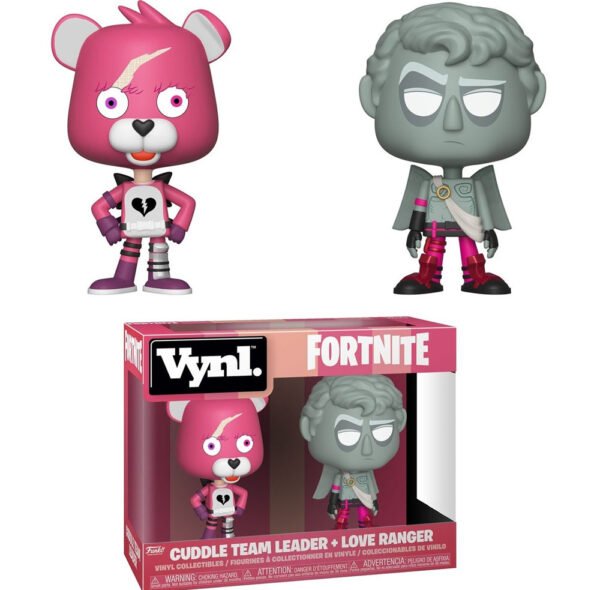 Figura Funko Vynl - Fortnite Cuddle Team Leader + Love Ranger 2pack