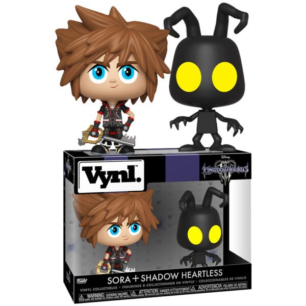 Figura Funko Vynl - Kingdom Hearts 3 Sora + Shadow Heartless 2 Pack
