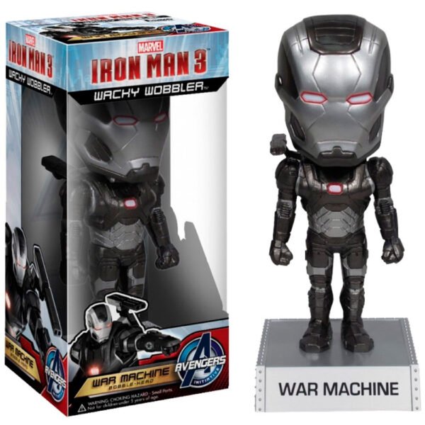 Figura Funko Wacky Wobbler Marvel - War Machine