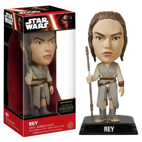 Figura Funko Wacky Wobbler Star Wars - Rey