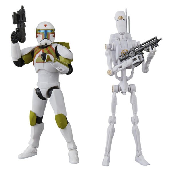 Figura Hasbro Star Wars - The Black Series - Clone Commando & B1 Battle Droid (92063)